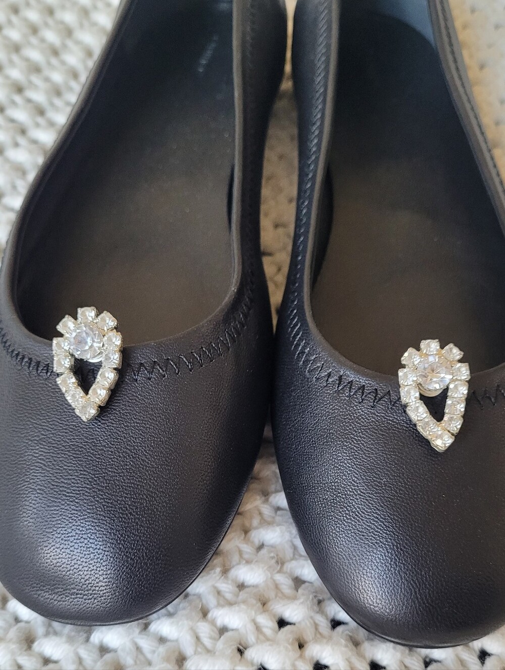 Vintage Rhinestone Shoe Clips - Picture 6 of 9
